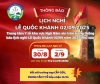 Thông báo nghỉ Lễ Quốc khánh 2-9